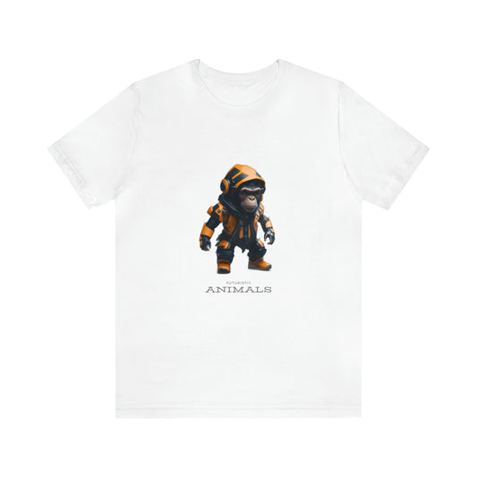 Futuristic Animals T-shirt Monkey