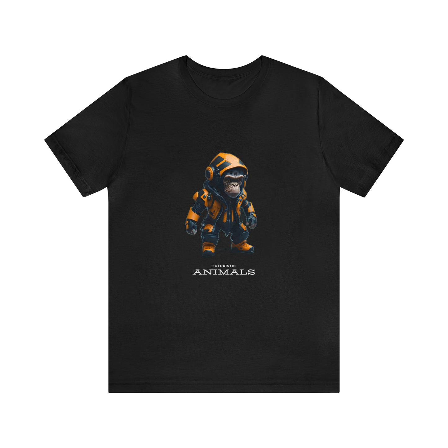 Futuristic Animals T-shirt Monkey