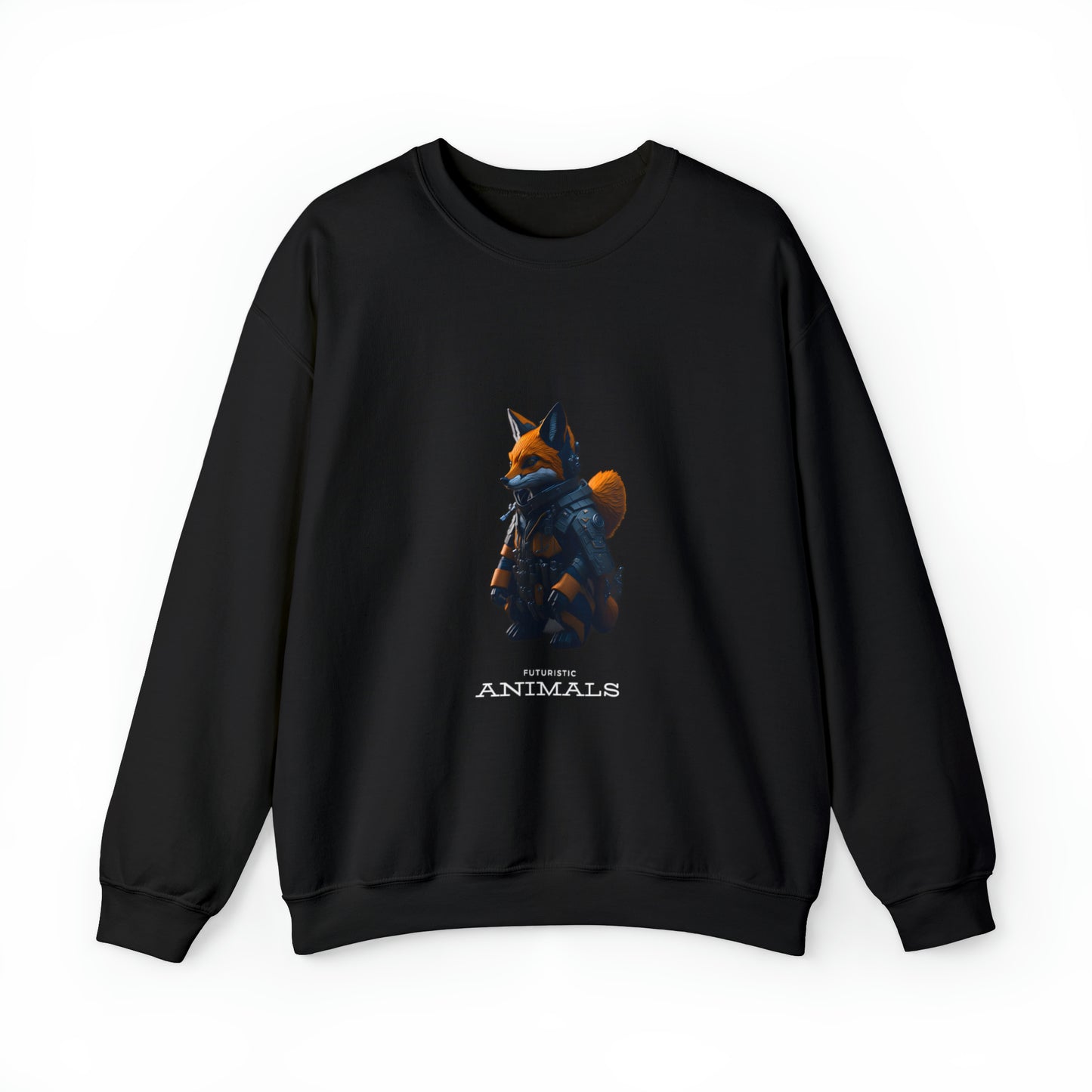 Futuristic Animals Sweatshirt Fox