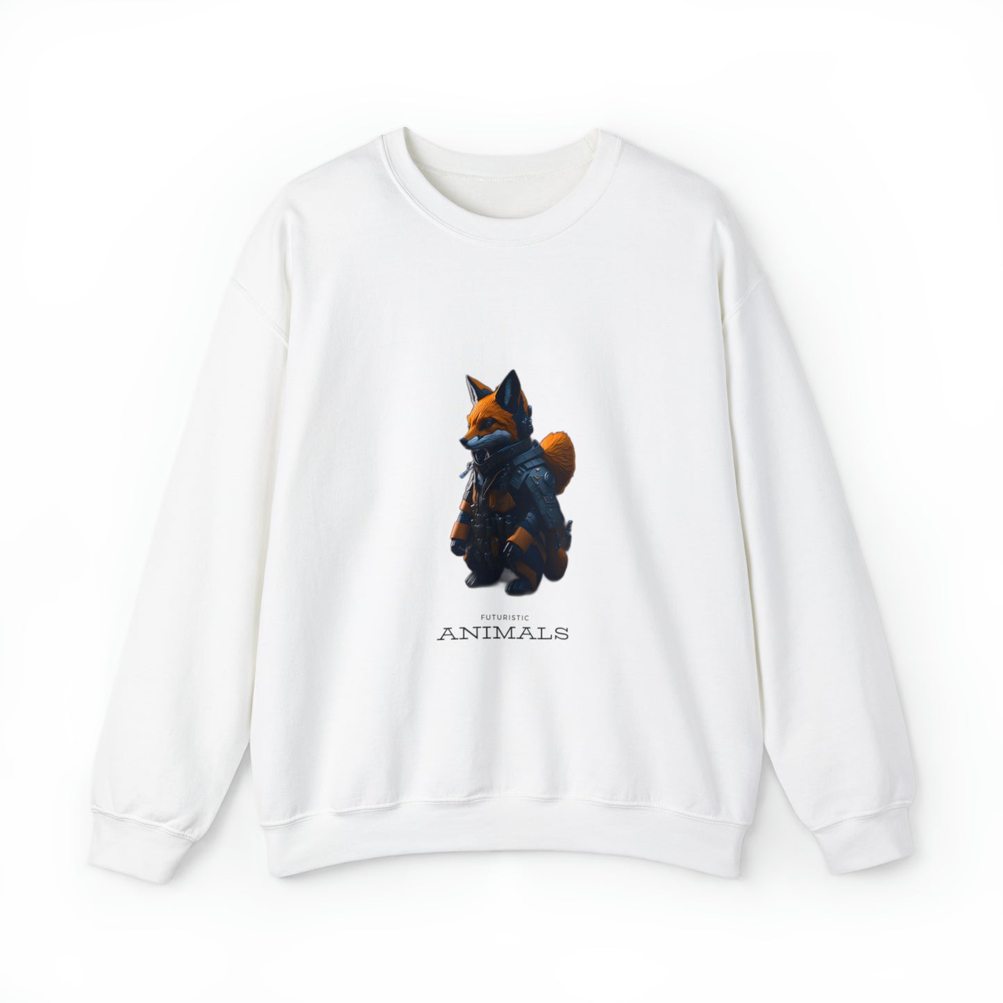 Futuristic Animals Sweatshirt Fox